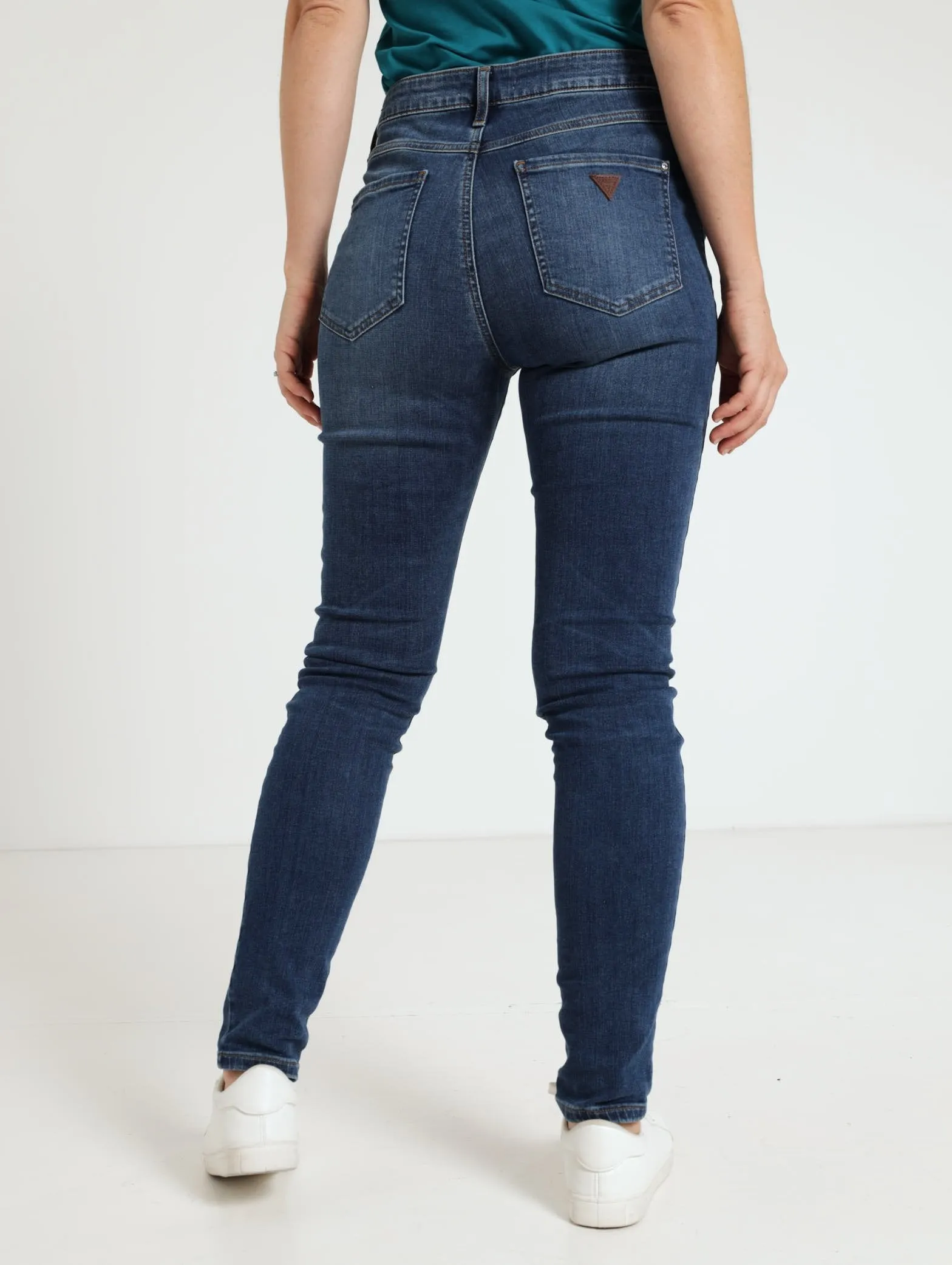 1981 High Rise Skinny Denim Jean - Mid Blue