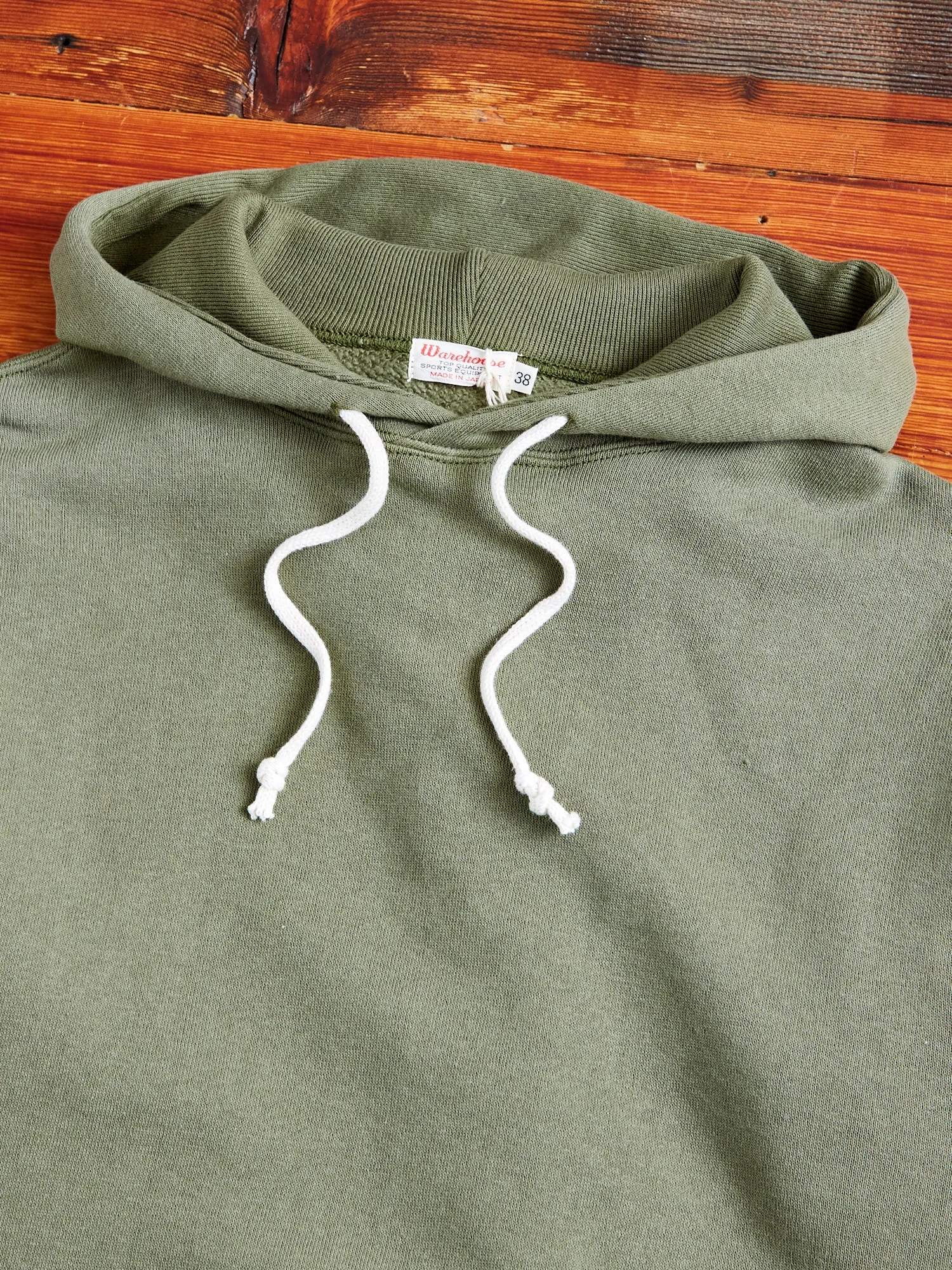 450 Loopwheel Hoodie in OD Green