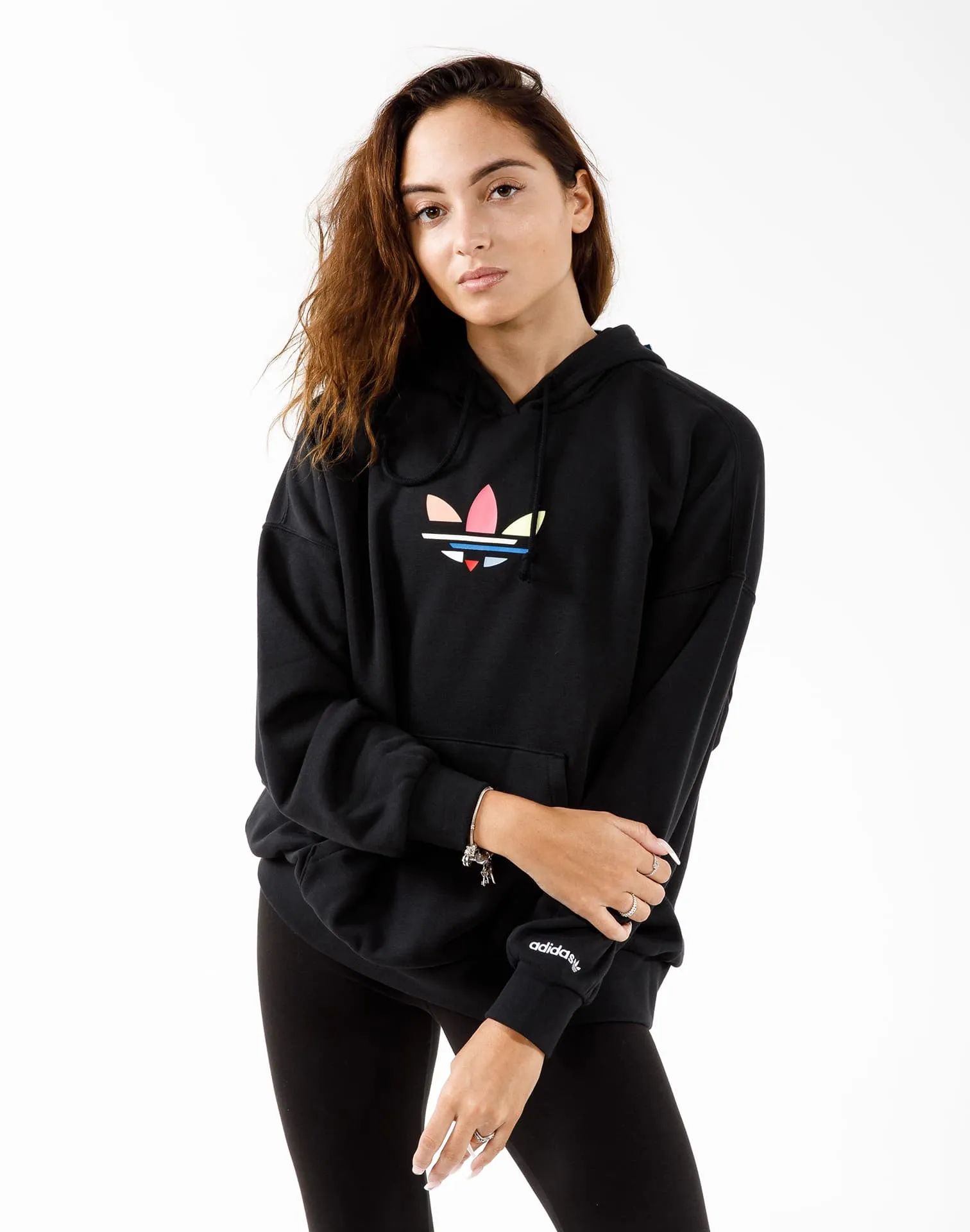 Adidas Adicolor Shattered Trefoil Oversize Hoodie