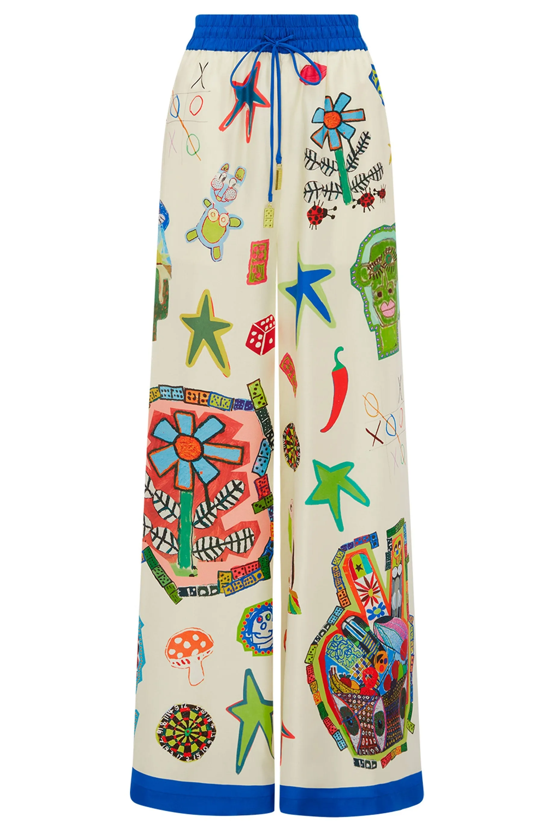 Alemais Rollers Pant - Multi Coloured