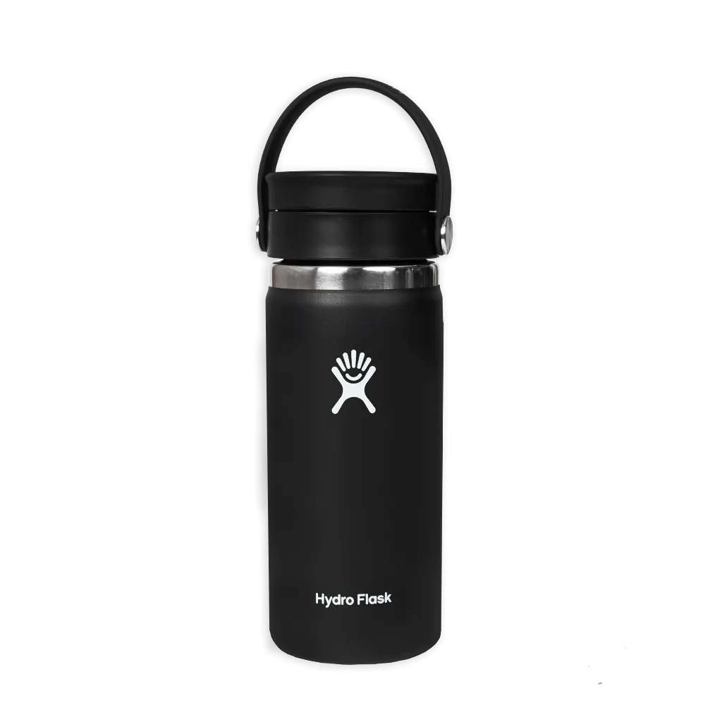 AllTrails × Hydro Flask 16 oz. Coffee Bottle - Black