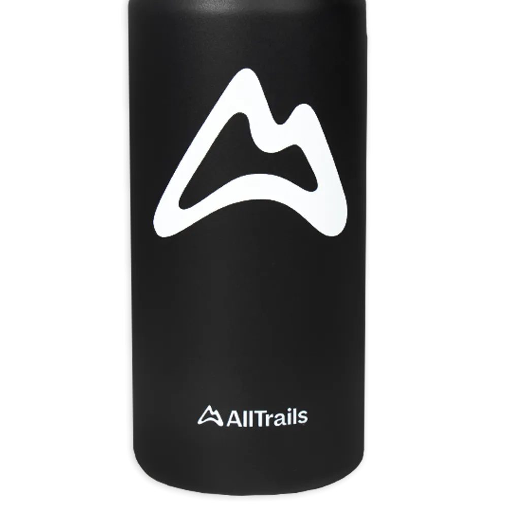 AllTrails × Hydro Flask 16 oz. Coffee Bottle - Black