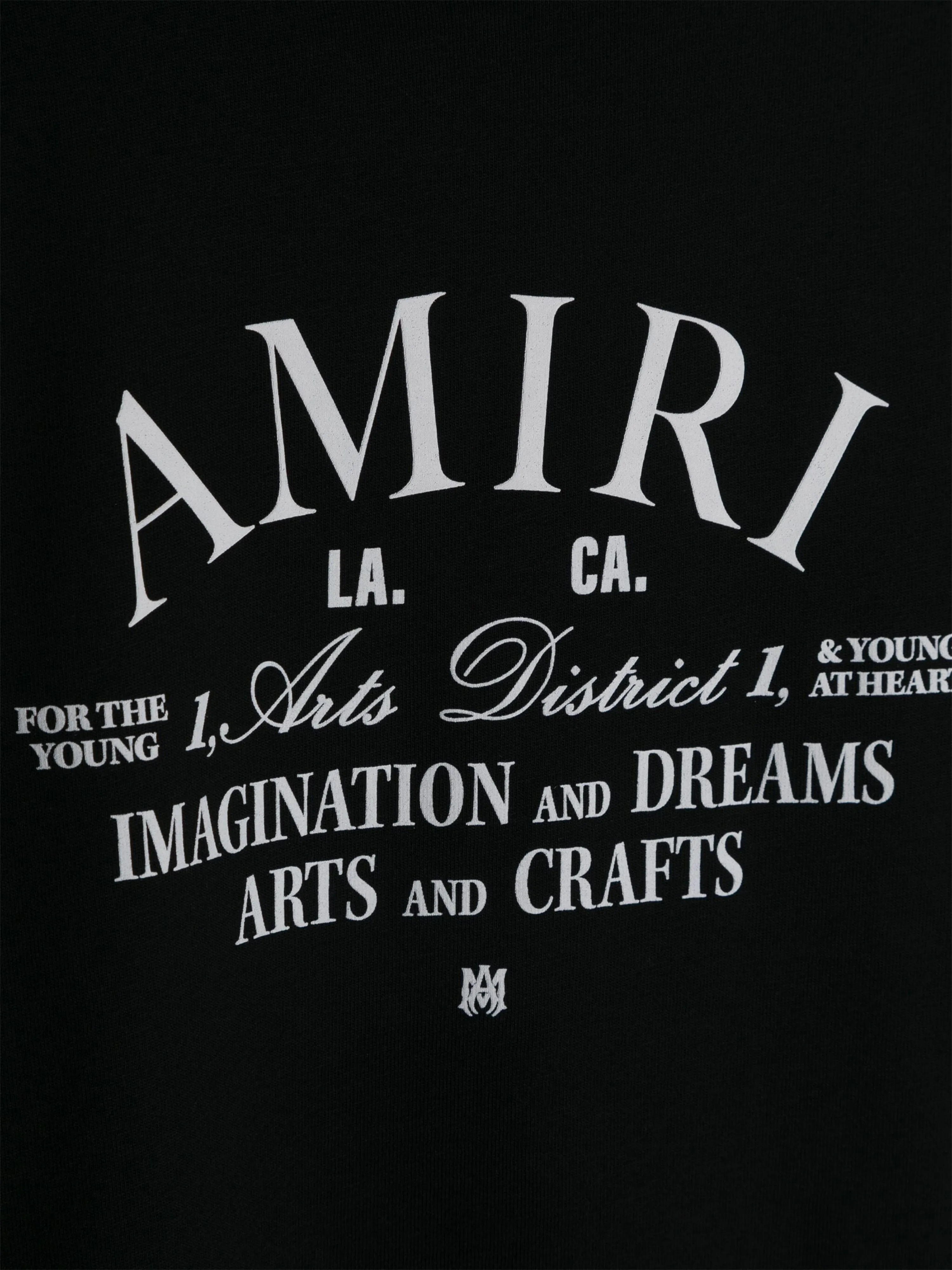 Amiri Kids Arts District T-Shirt in Black