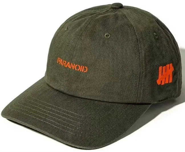 Anti Social Social Club x Undefeated Paranoid Olive Cap