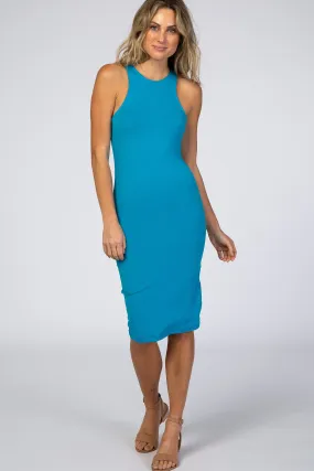 Aqua Super Soft Fitted Dress