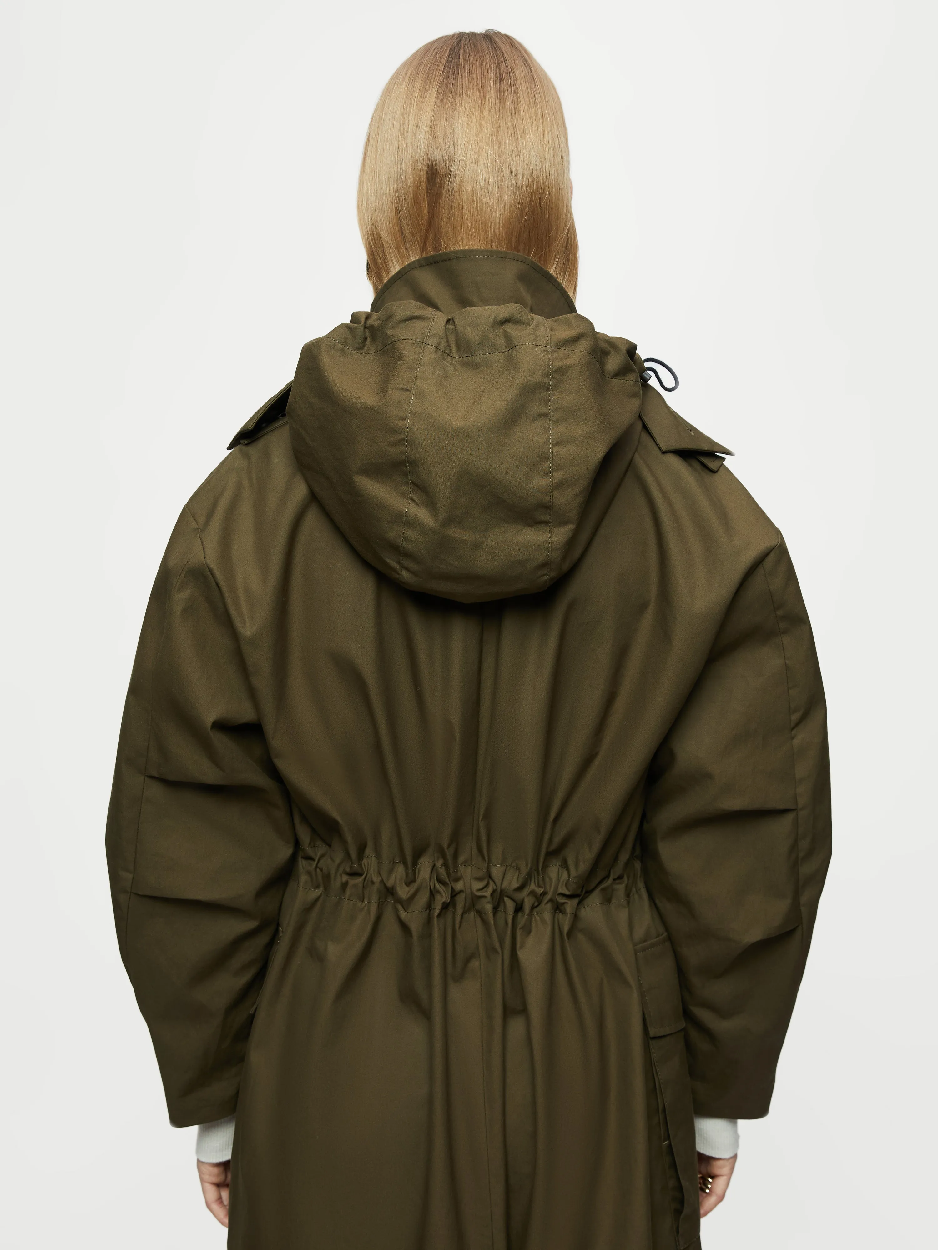 Arden Shell Parka | Khaki