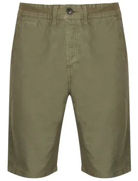 Bartoli Cotton Shorts in Light Khaki - Tokyo Laundry