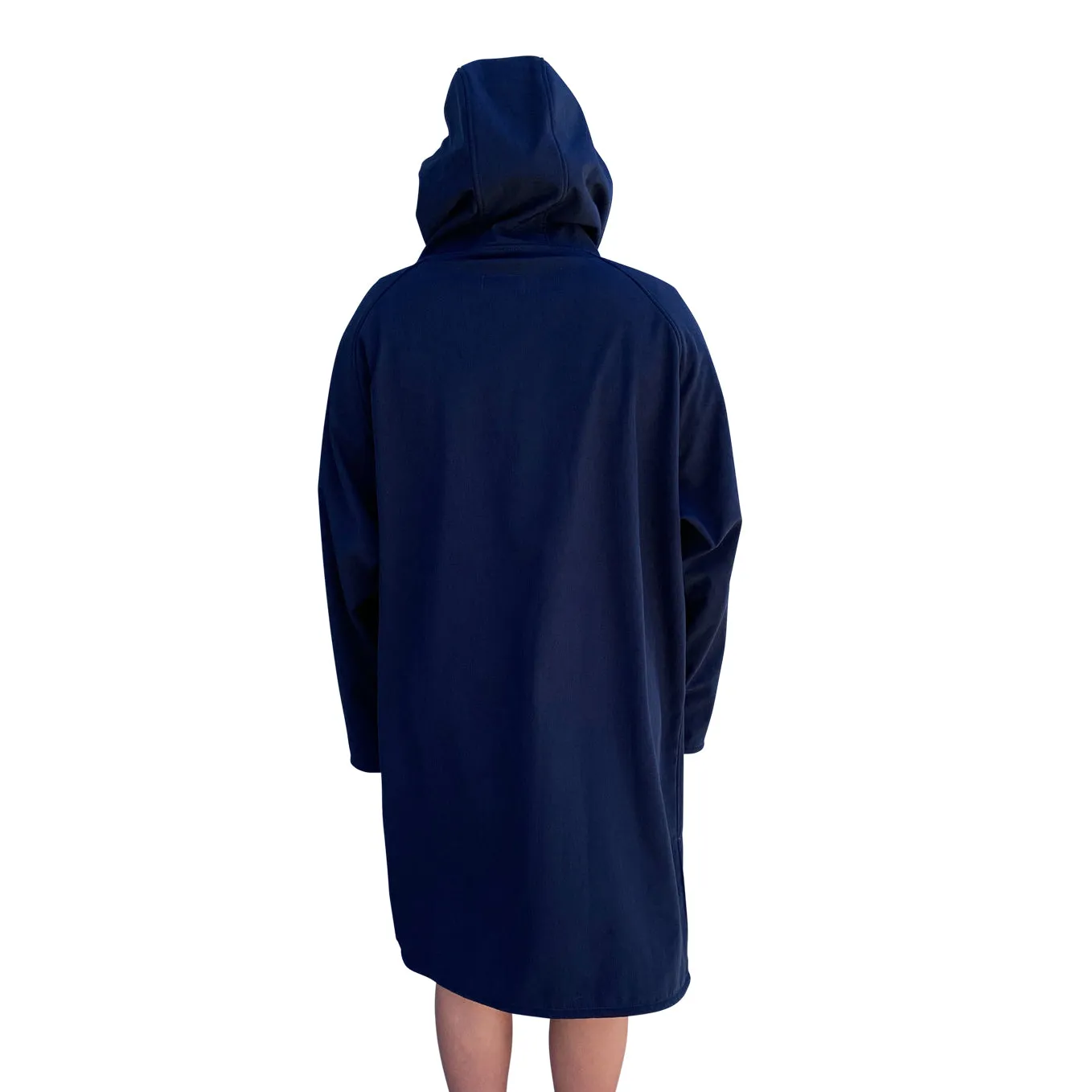 BEACH COAT - NAVY/CYAN