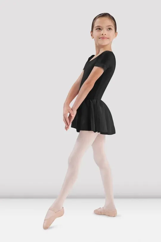 BLOCH CL5342 SHORT SLEEVE SKIRTED LEOTARD