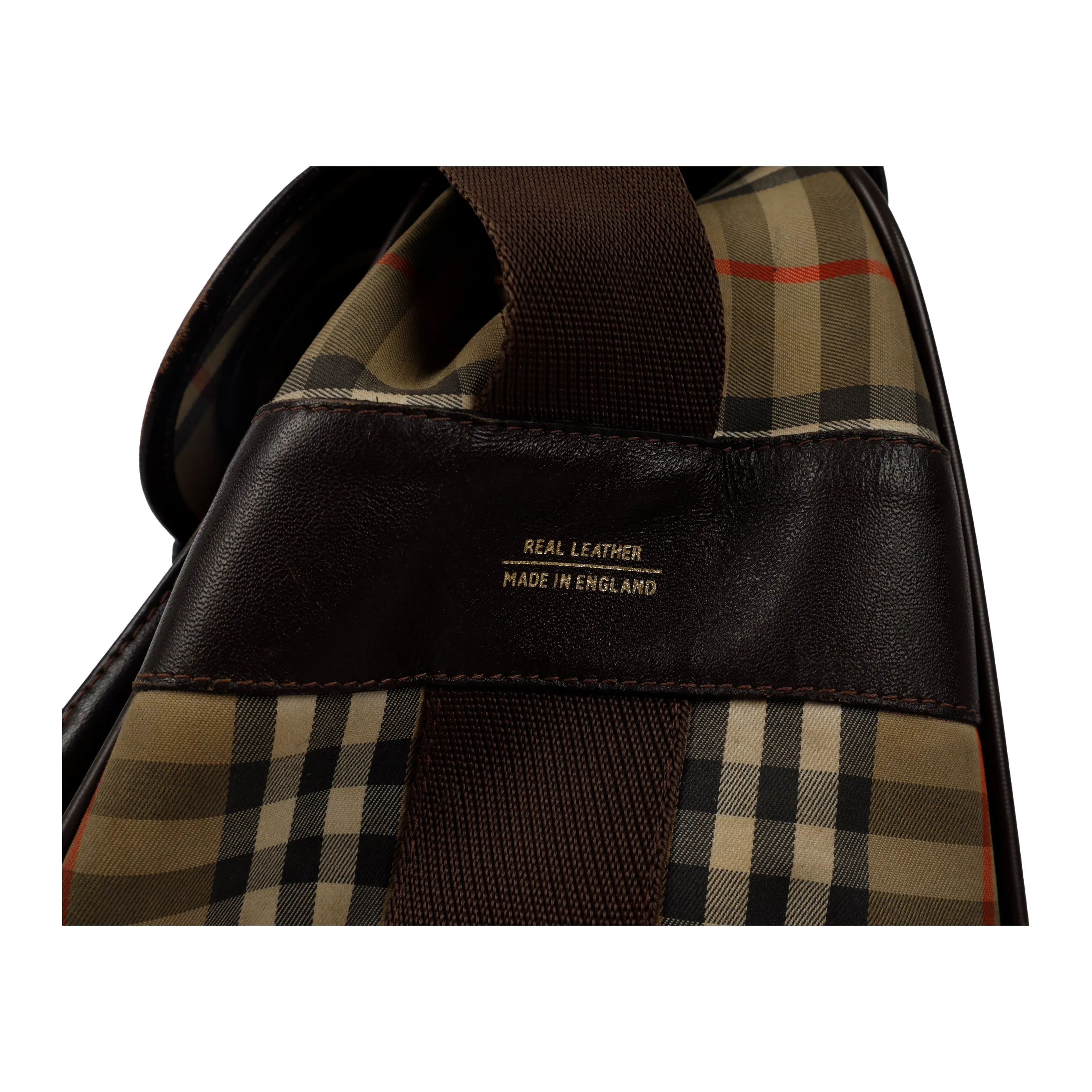 Burberry Logo Messenger Bag - '90s