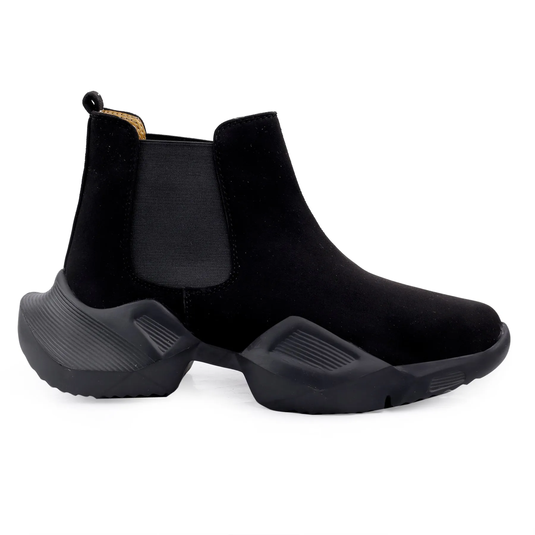 Bxxy's Suede Chelsea Slip-on Boots for Men