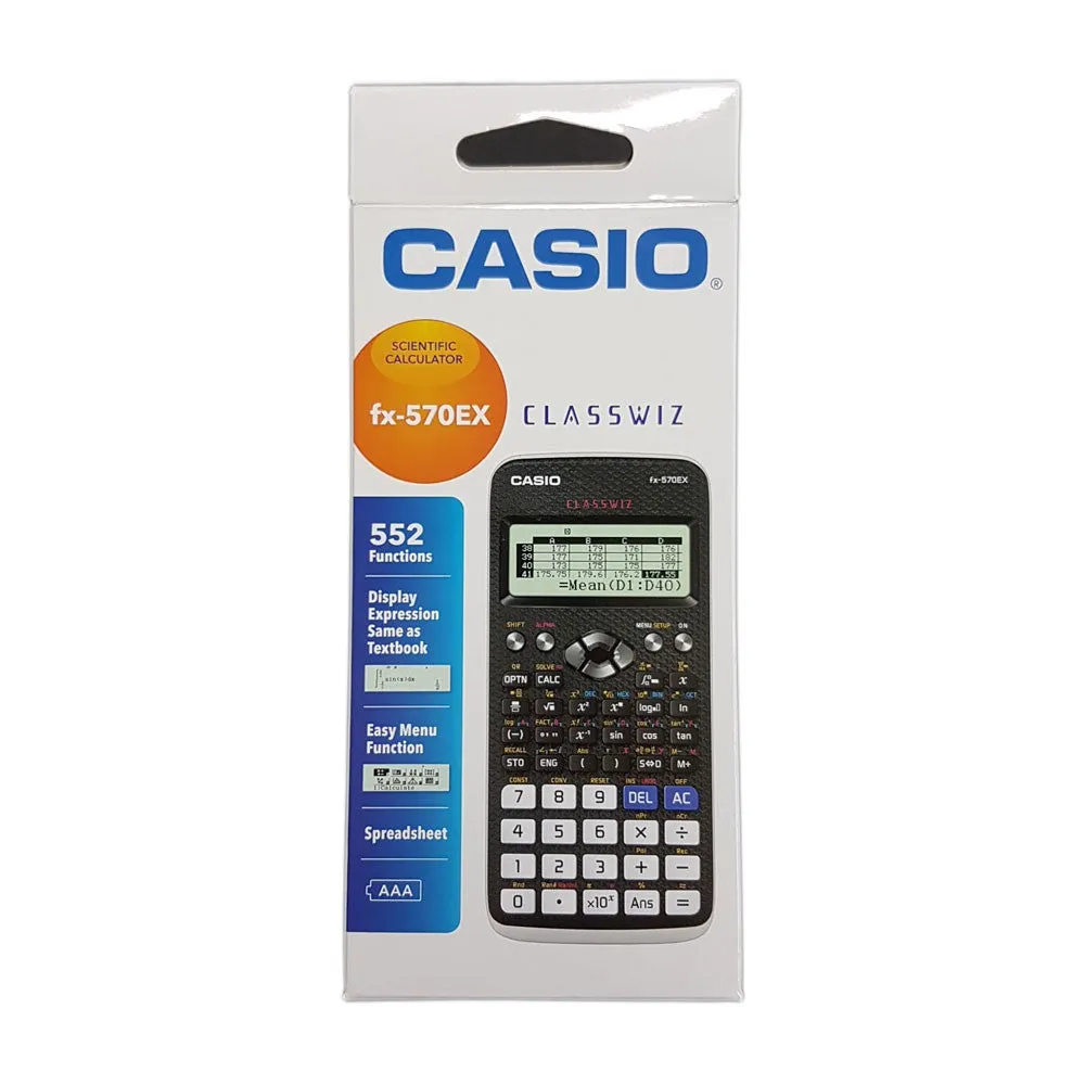 Casio Fx-570EX Scientific Calculator