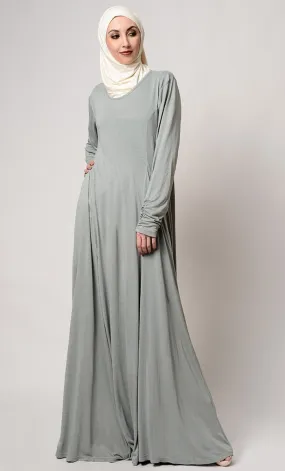 Casual Wear Fully Covered Muslima Abaya Dress