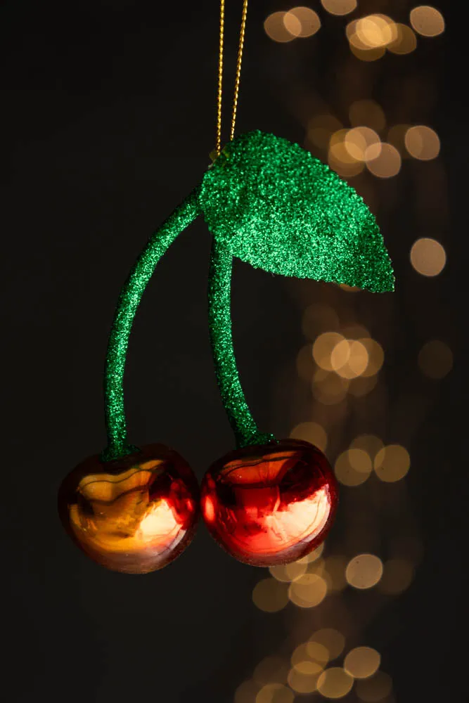 Cherries Christmas Tree Decoration