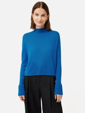 Cloud Cashmere Eldon Jumper | Blue