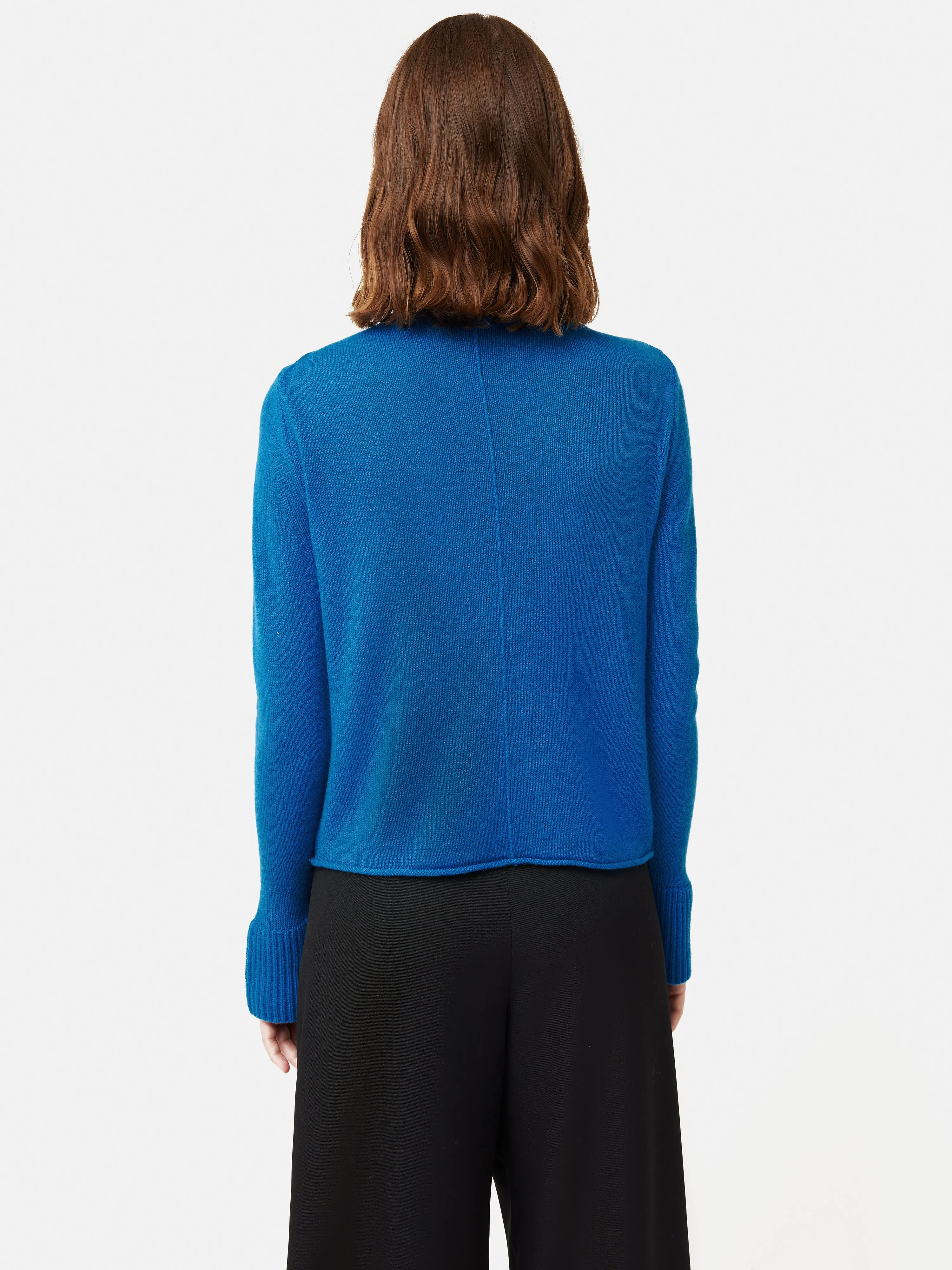 Cloud Cashmere Eldon Jumper | Blue