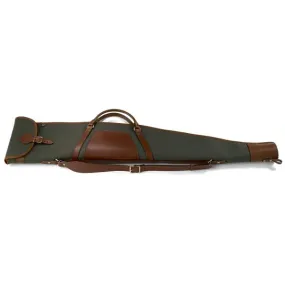 Croots Rosedale Canvas Bipod Rifle Slip with Flap, Zip & Handles