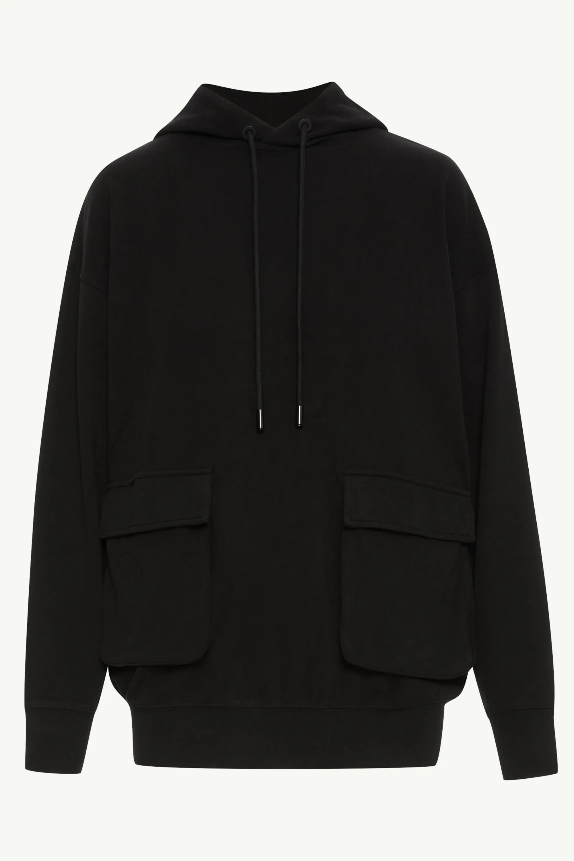 Demi Cargo Pocket Hoodie - Black