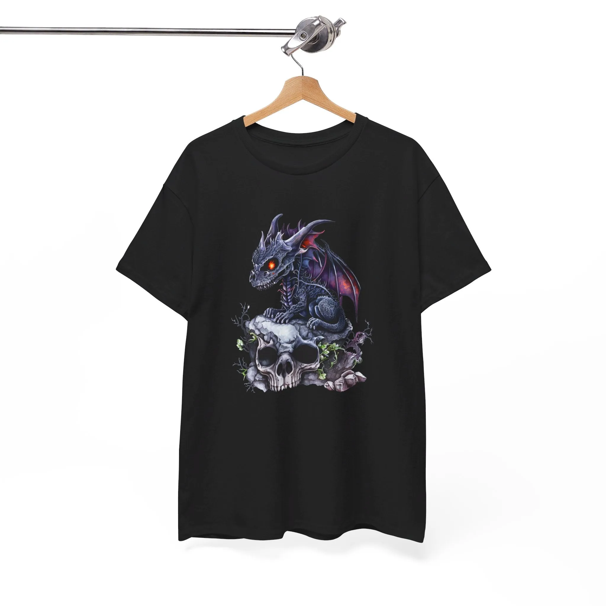 Dragon Skull Unisex Heavy Cotton Tee