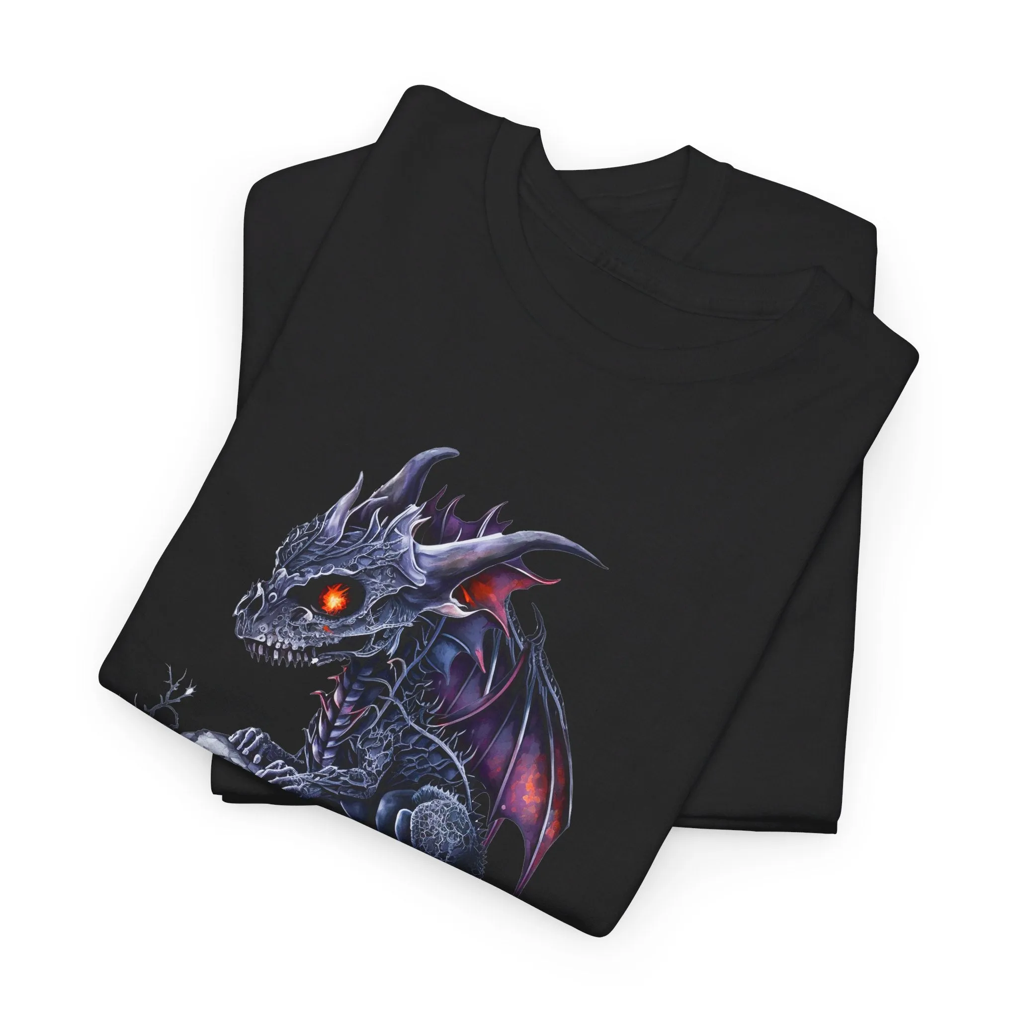 Dragon Skull Unisex Heavy Cotton Tee