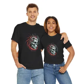 Dragon Skull Unisex Heavy Cotton Tee