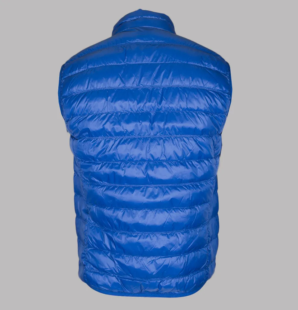 EA7 Quilted Down Gilet Mazarine Blue