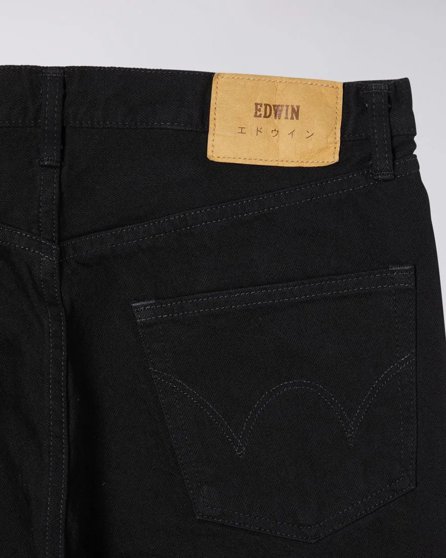 Edwin Made In Japan Slim Tapered Mens Jeans - 13oz Kaihara Right Hand Denim / Black Unwashed