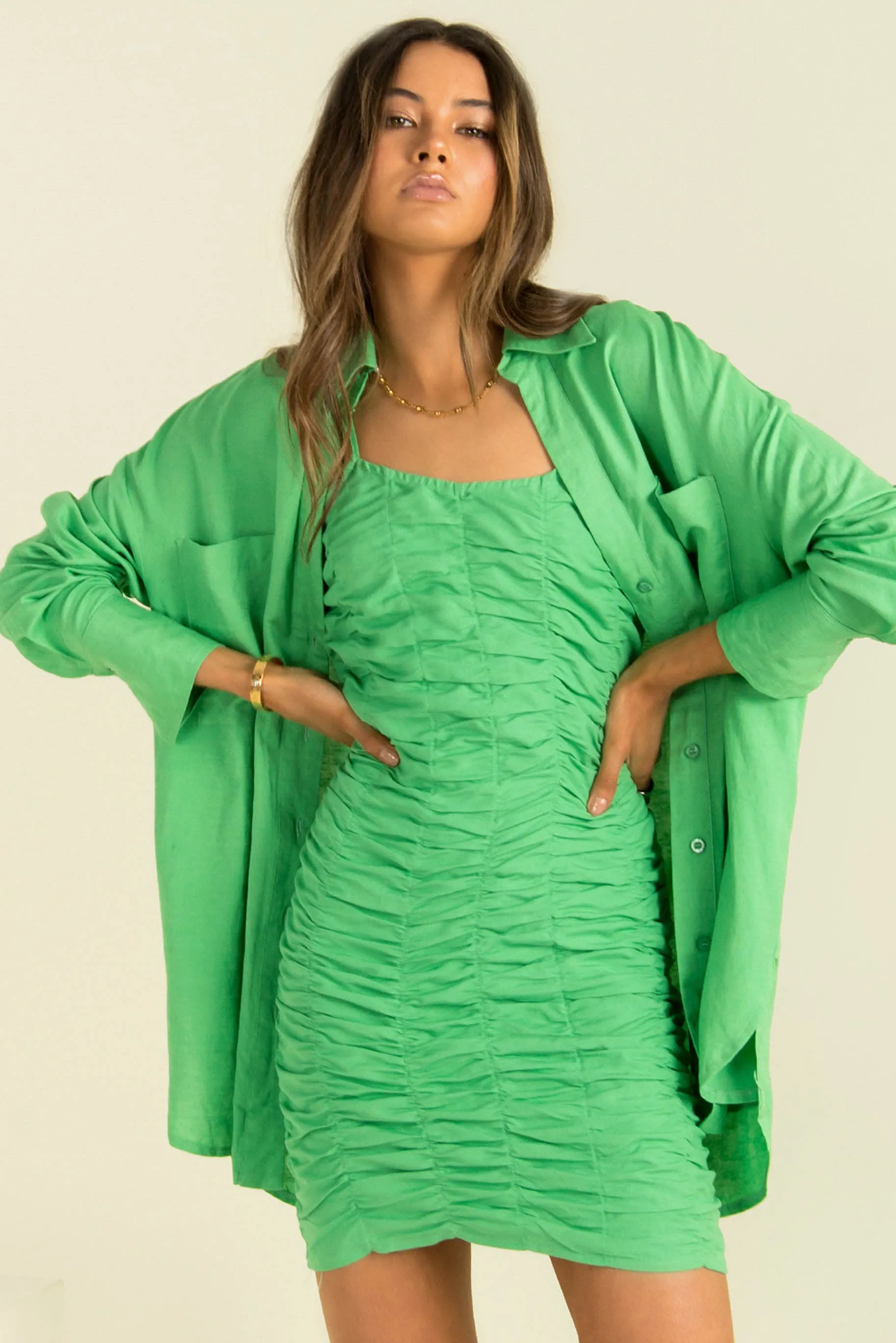 Elizah Dress / Green