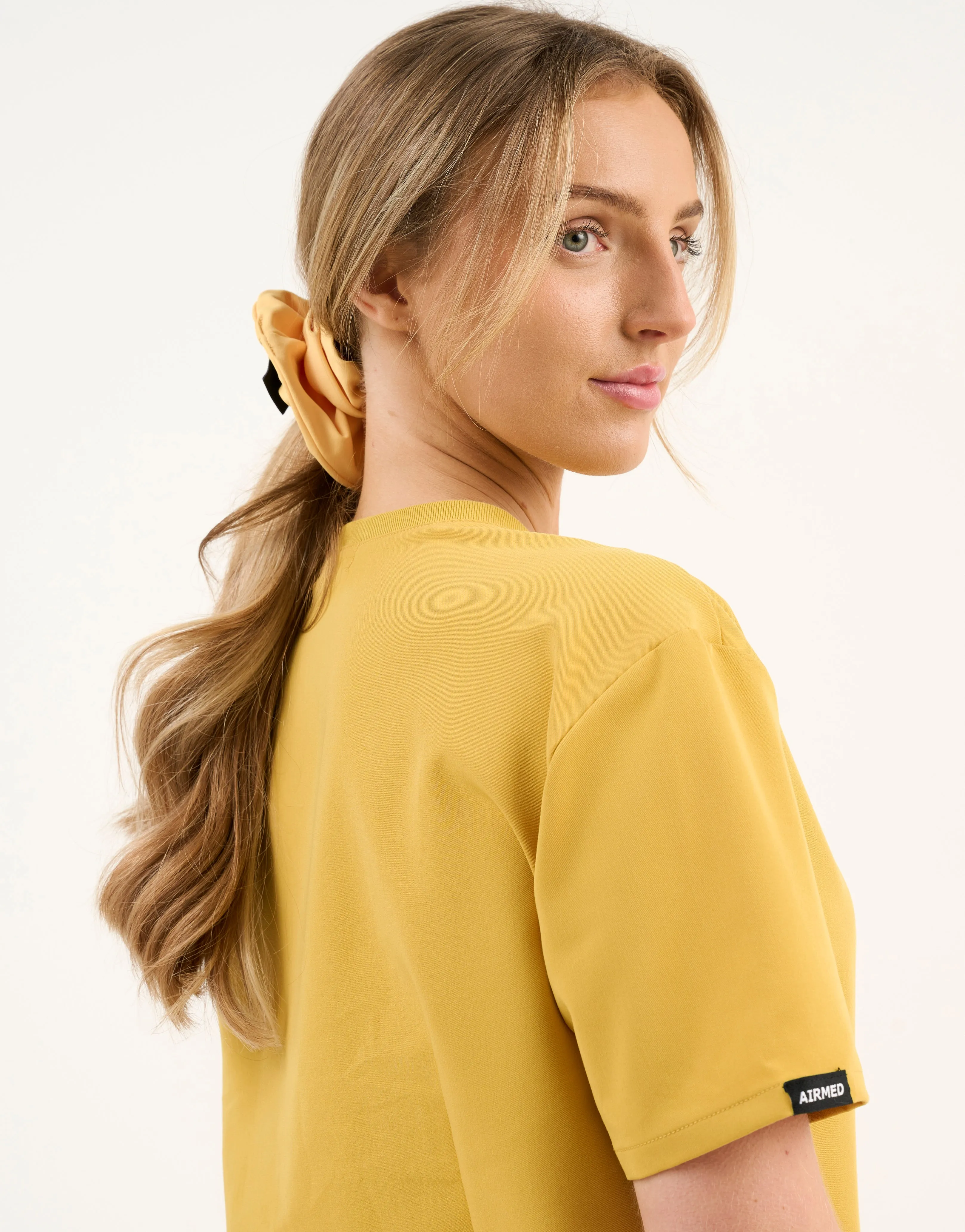 Essential Hair Scrunchie - Yellow