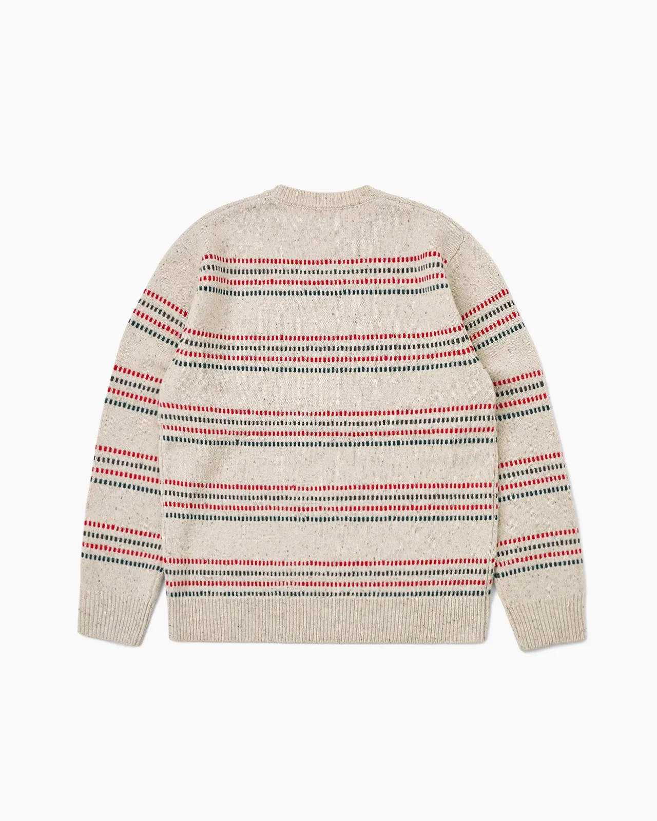 Fleck Sweater Square Stripe