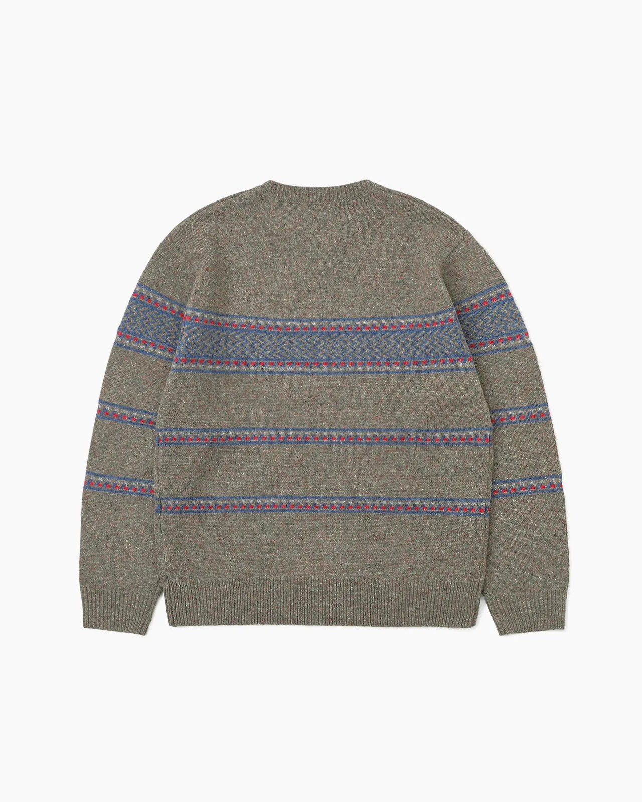 Fleck Sweater Tracks Stripe