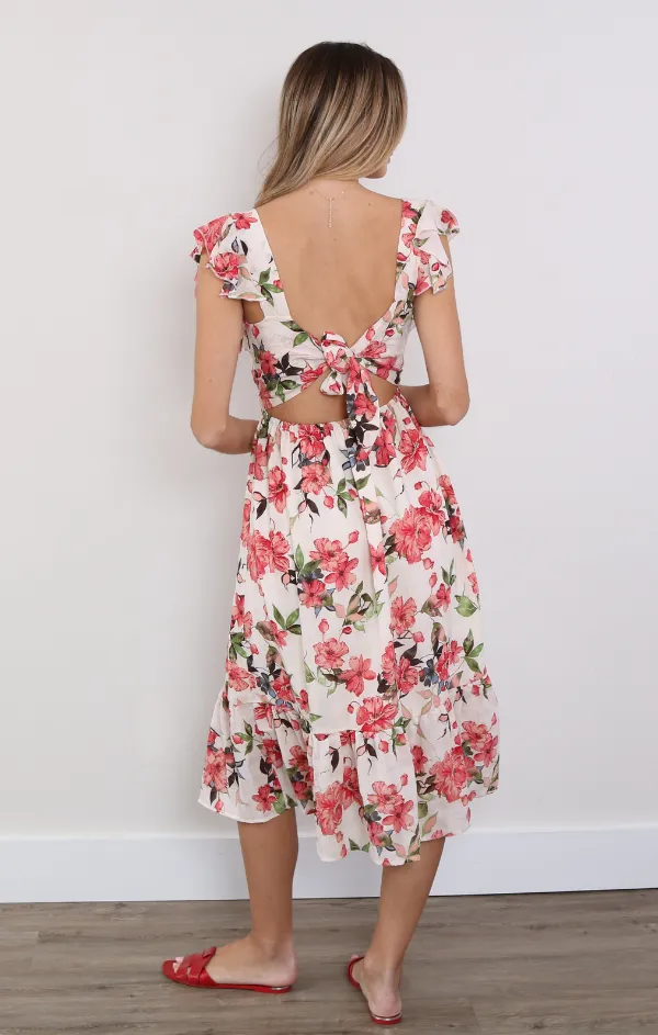 Floral Santorini Dress