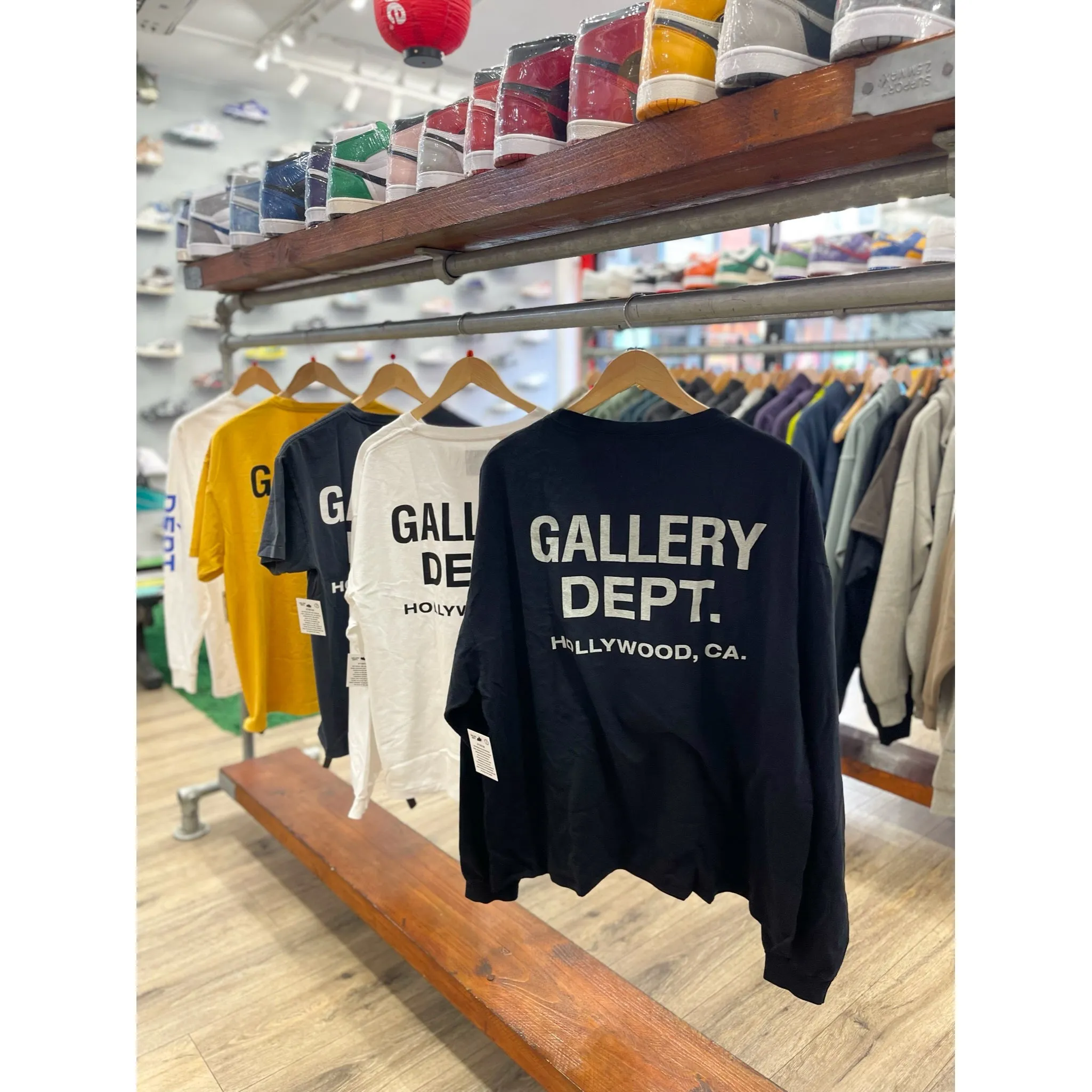 Gallery Dept. Souvenir L/S T-Shirt Black