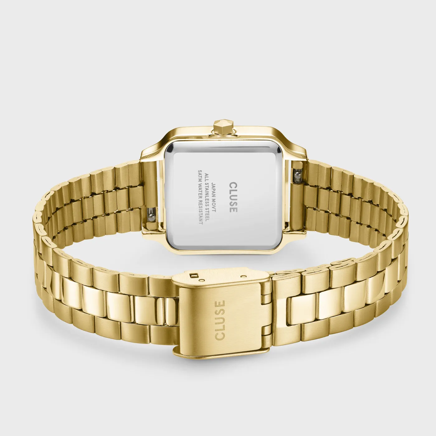 Gracieuse Petite Watch Steel, Light Green, Gold Colour