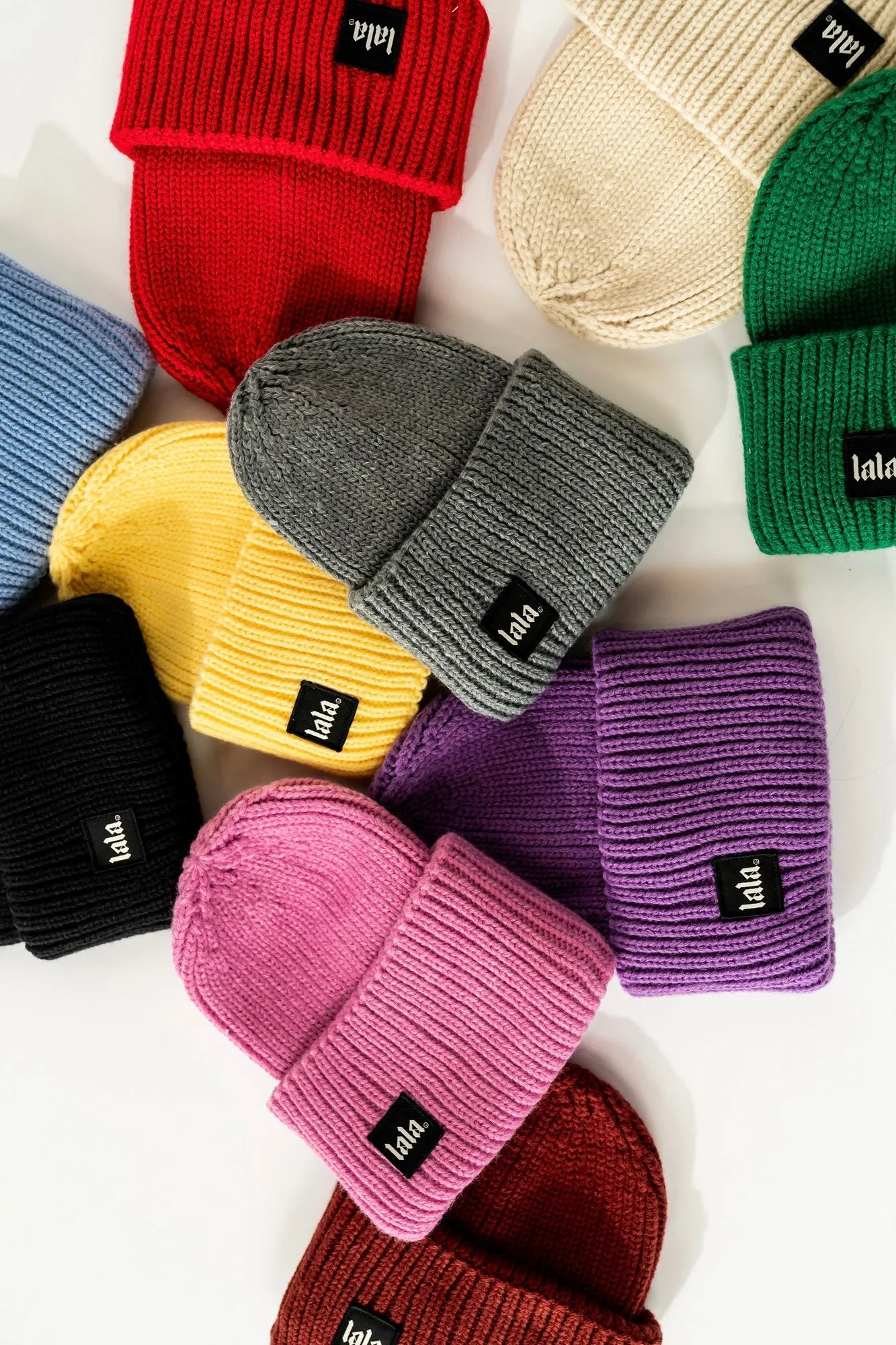 Grunge Chic Label Beanie *MULTIPLE COLORS*