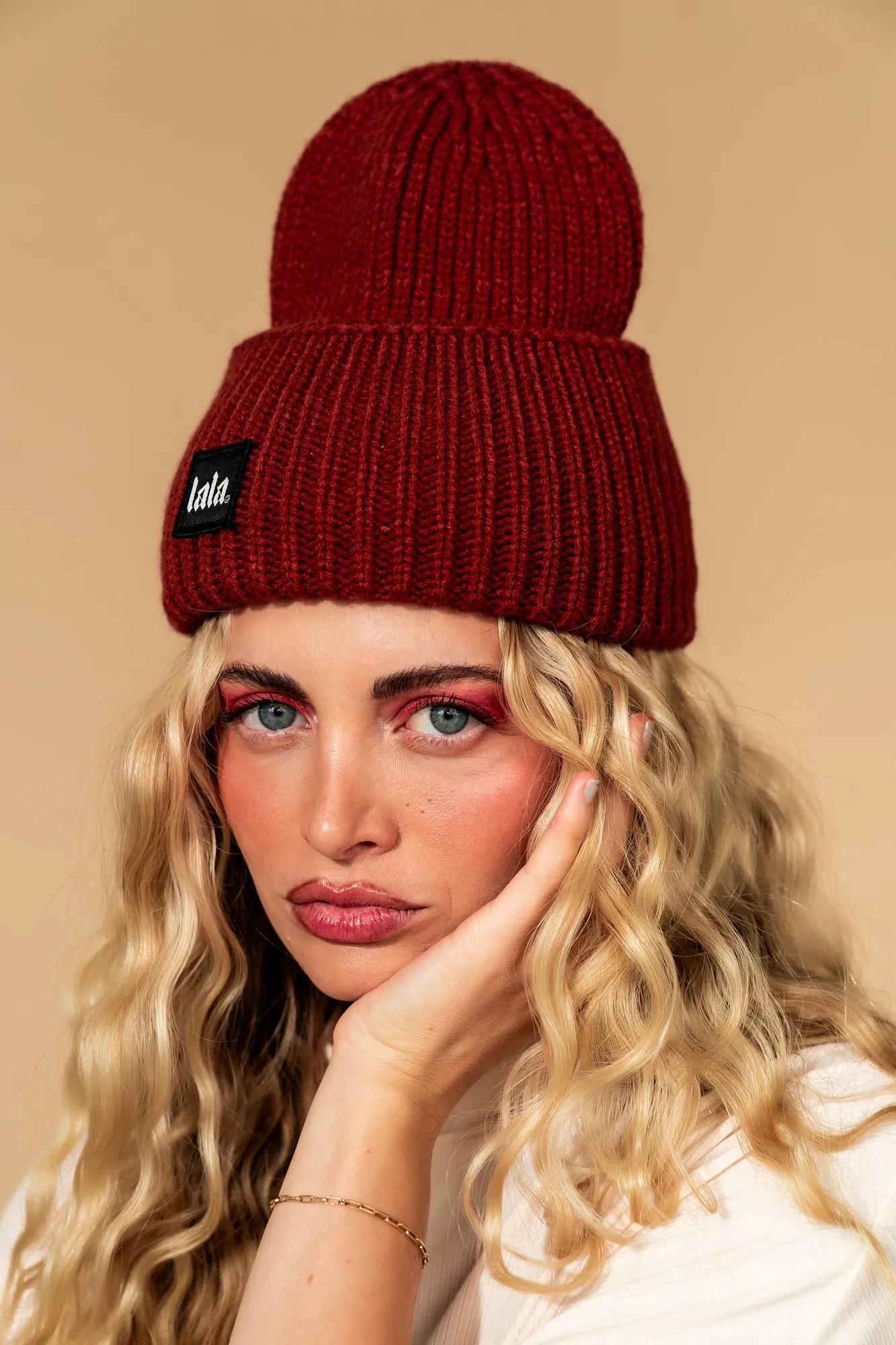 Grunge Chic Label Beanie *MULTIPLE COLORS*