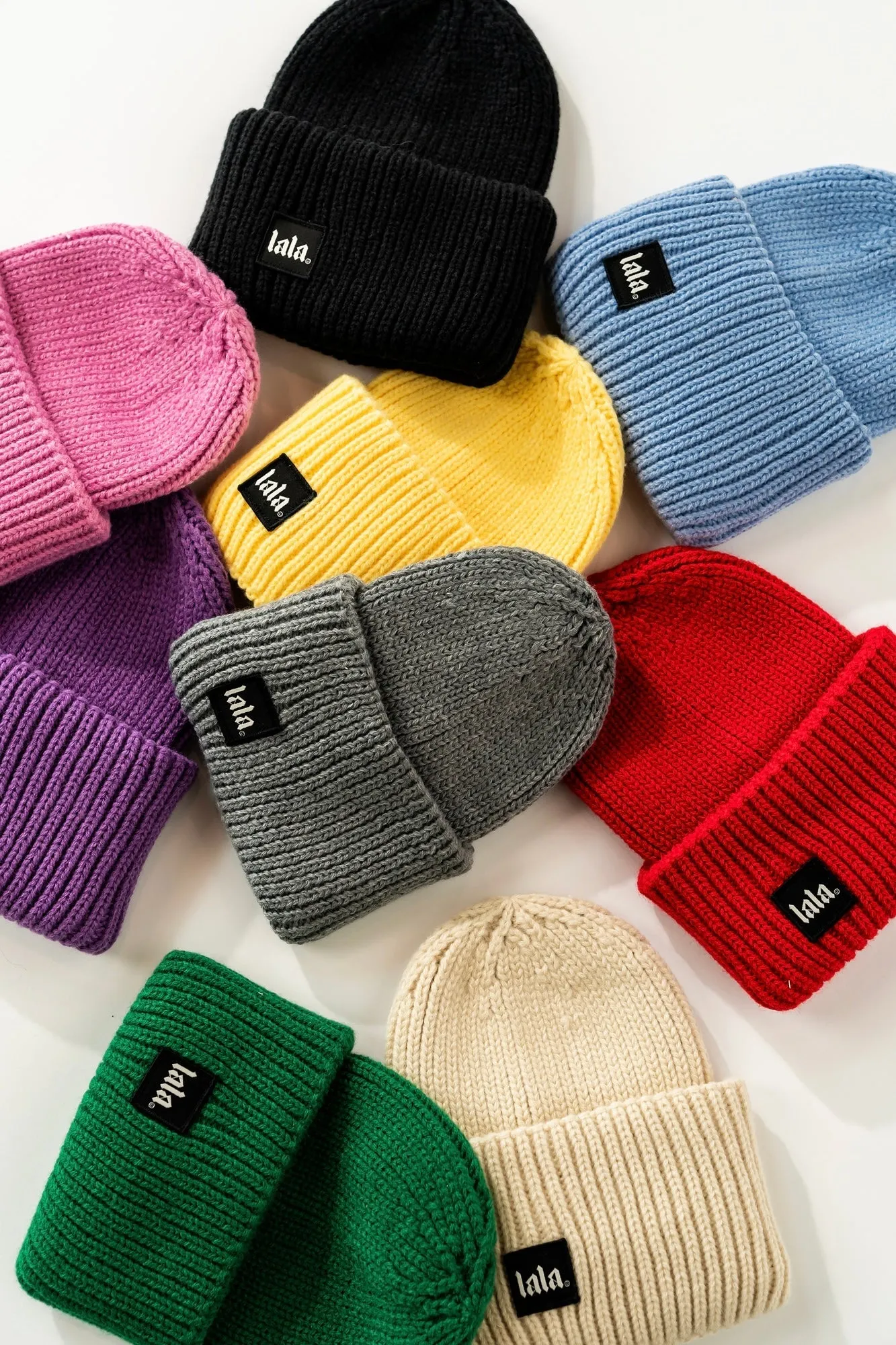 Grunge Chic Label Beanie *MULTIPLE COLORS*