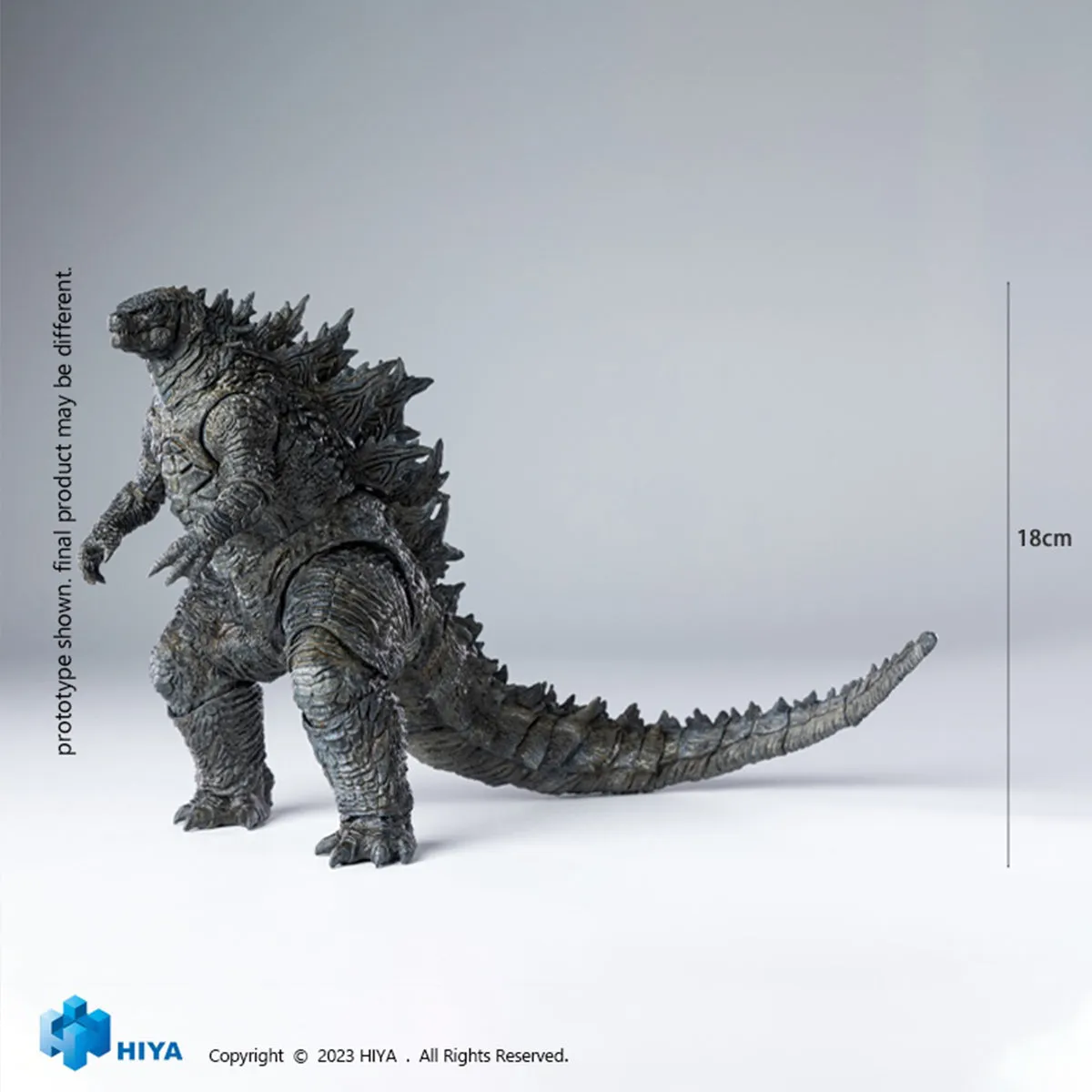 HiPlay HIYA Godzila vs. Kong: Highly Articulated Godzila Exquisite Basic Series Monster Action Figure