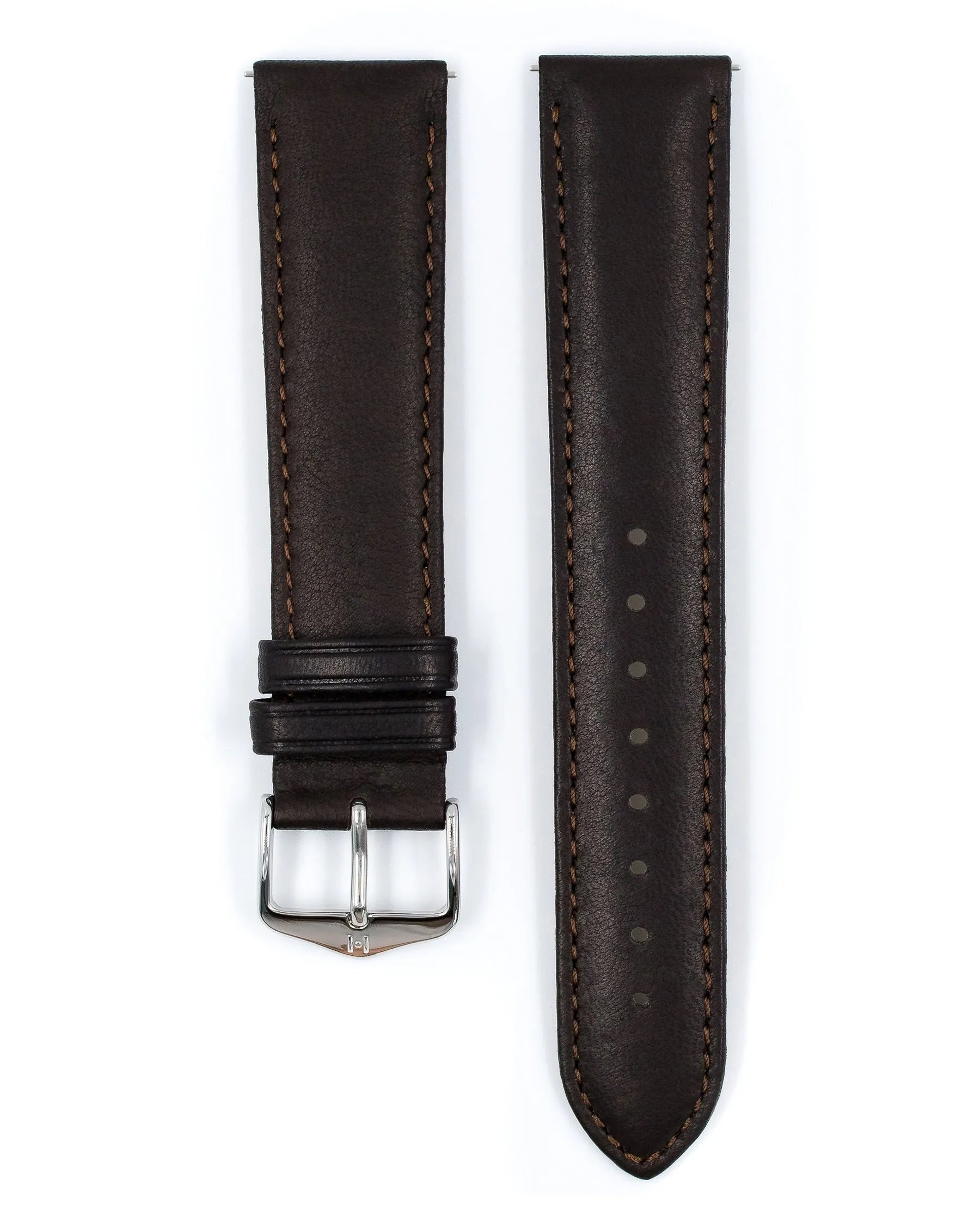 HIRSCH MERINO French Nappa Sheepskin Watch Strap  012 06