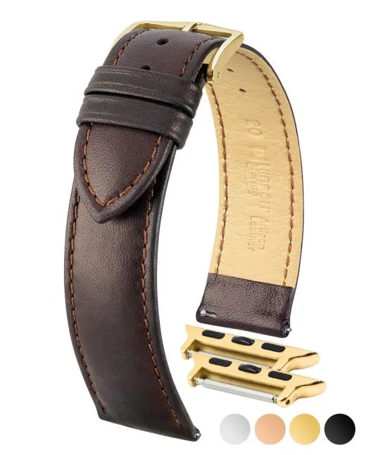 HIRSCH MERINO French Nappa Sheepskin Watch Strap  012 06