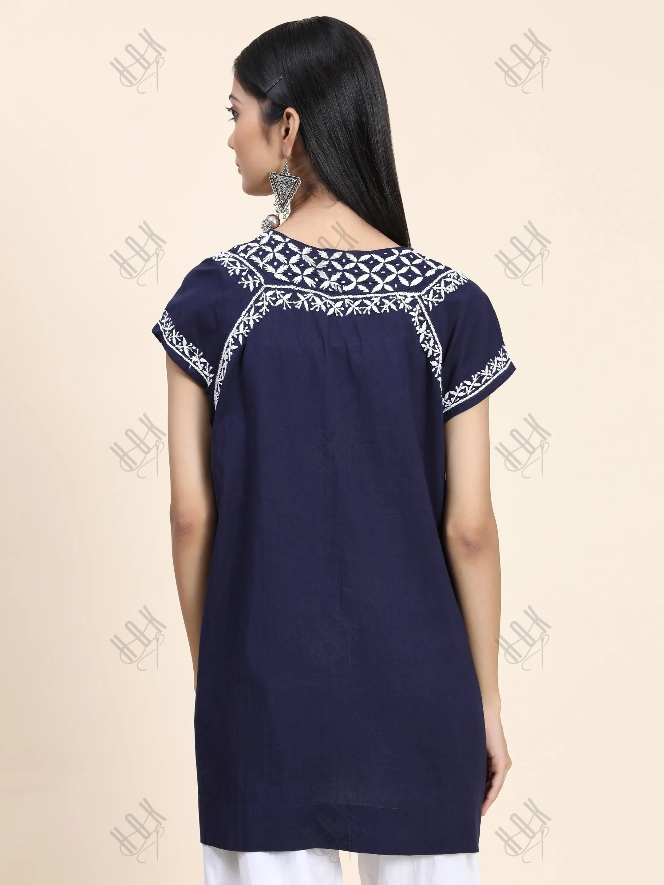 HOK Chikankari Tunic for Women