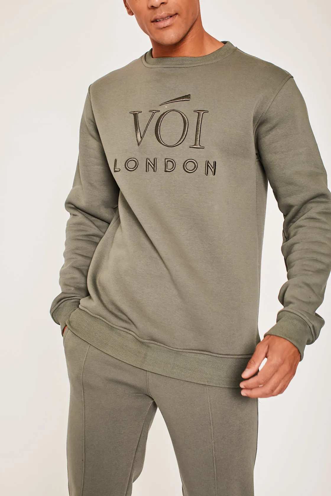 Homerton Crew Tracksuit- Khaki