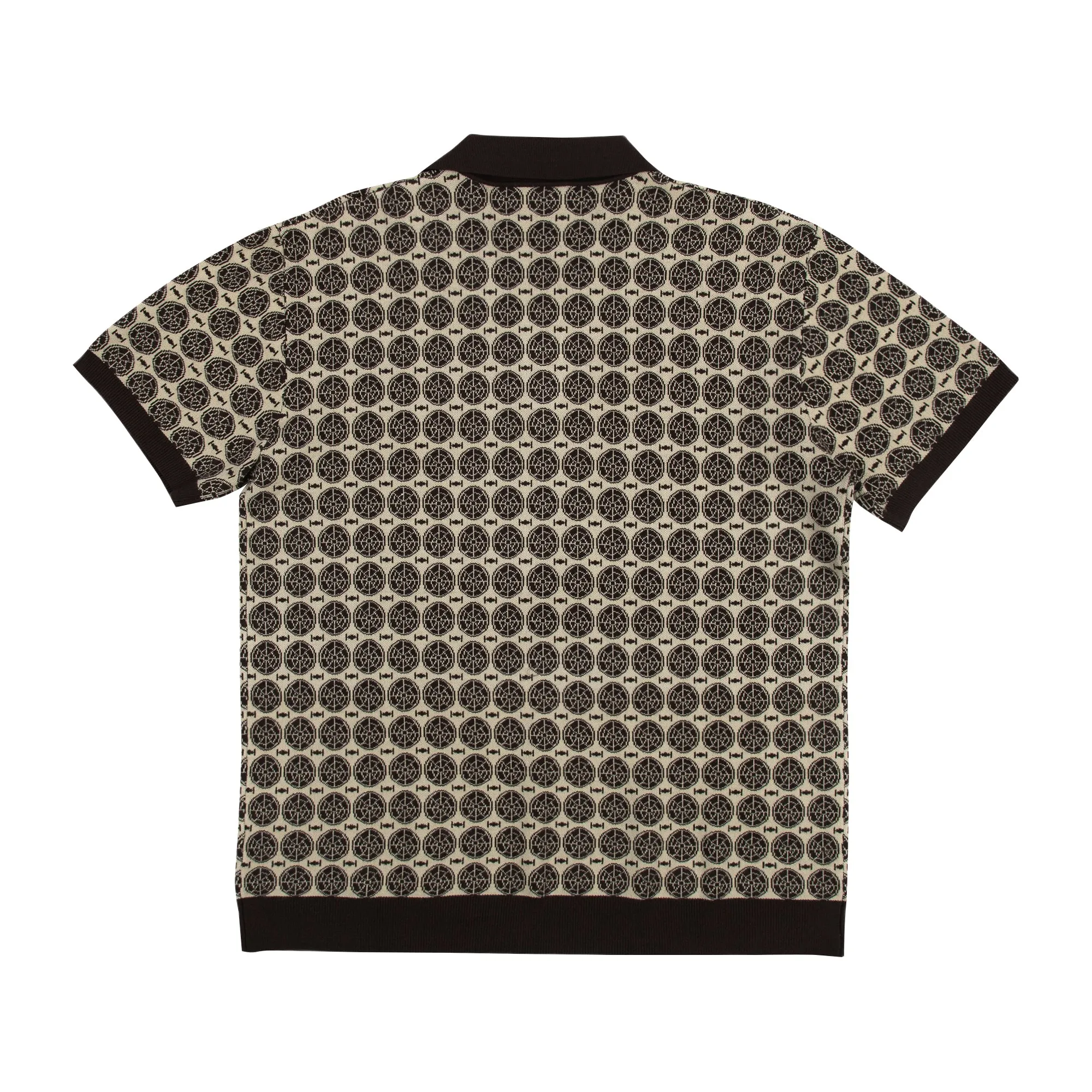 Imperial Pattern Knit Polo