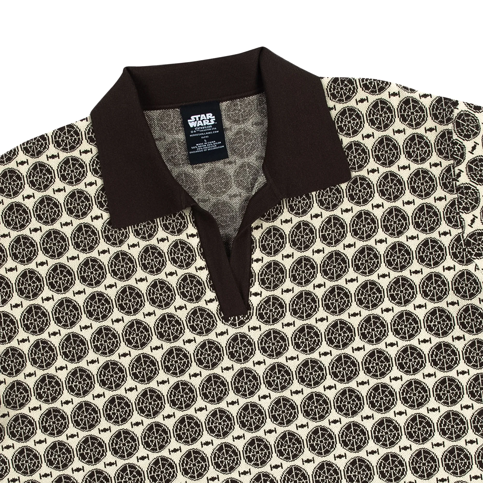 Imperial Pattern Knit Polo