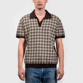 Imperial Pattern Knit Polo