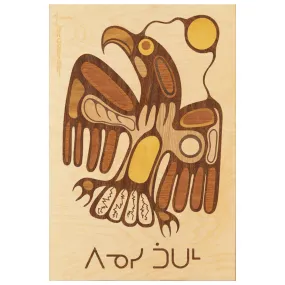 Janan Sutherland Thunderbird Clan Wood Inlay