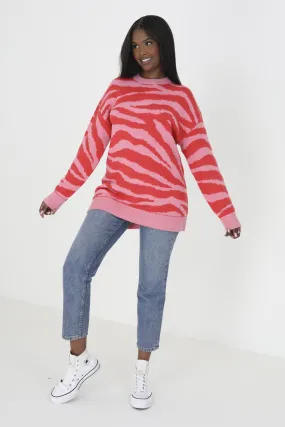 Jersey - Knitwear | Pink/Red | BZZ014