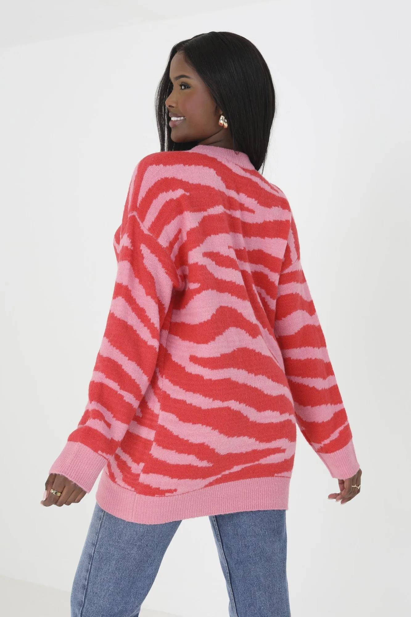 Jersey - Knitwear | Pink/Red | BZZ014