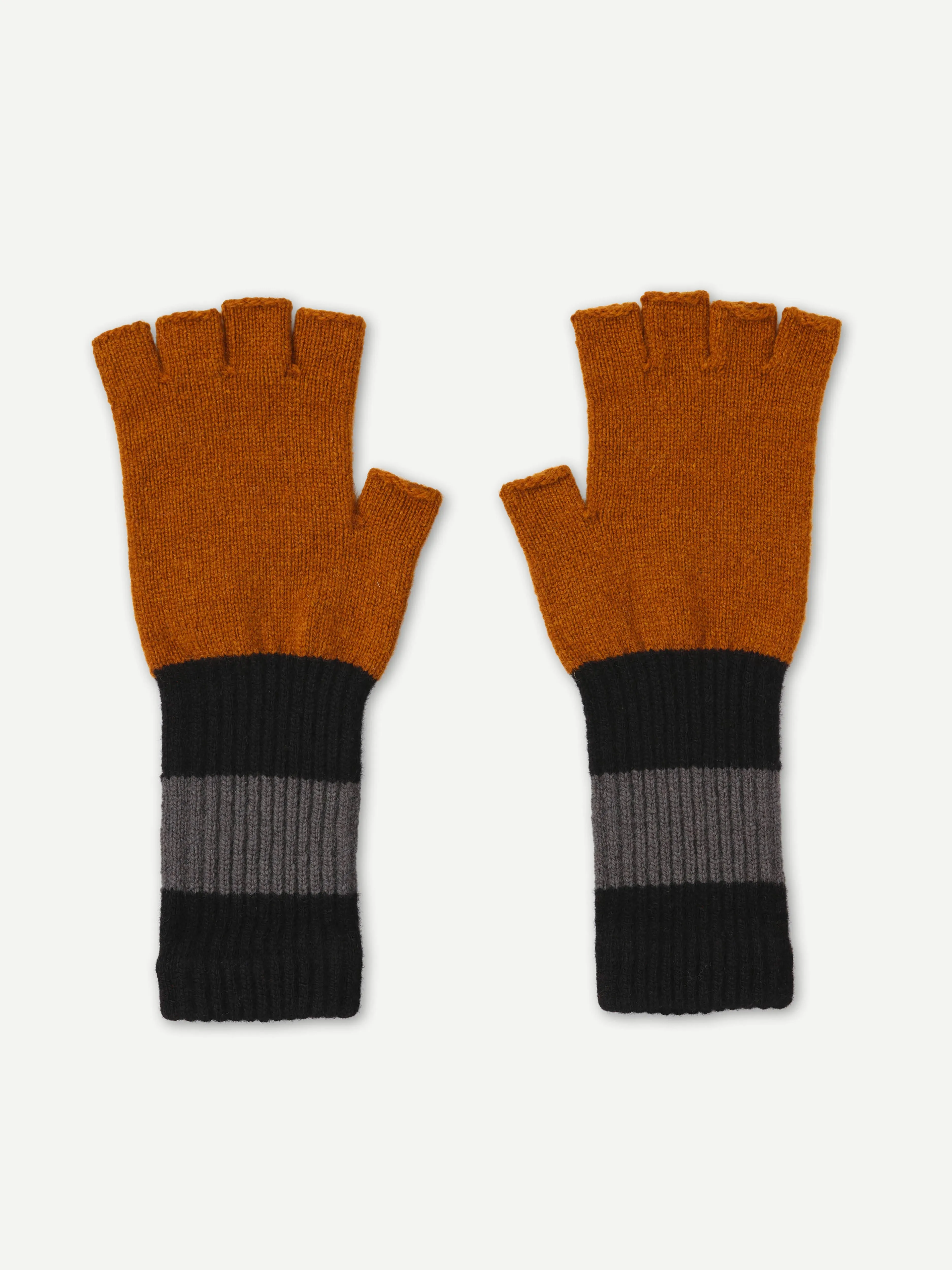 JG Fingerless Gloves Cumin