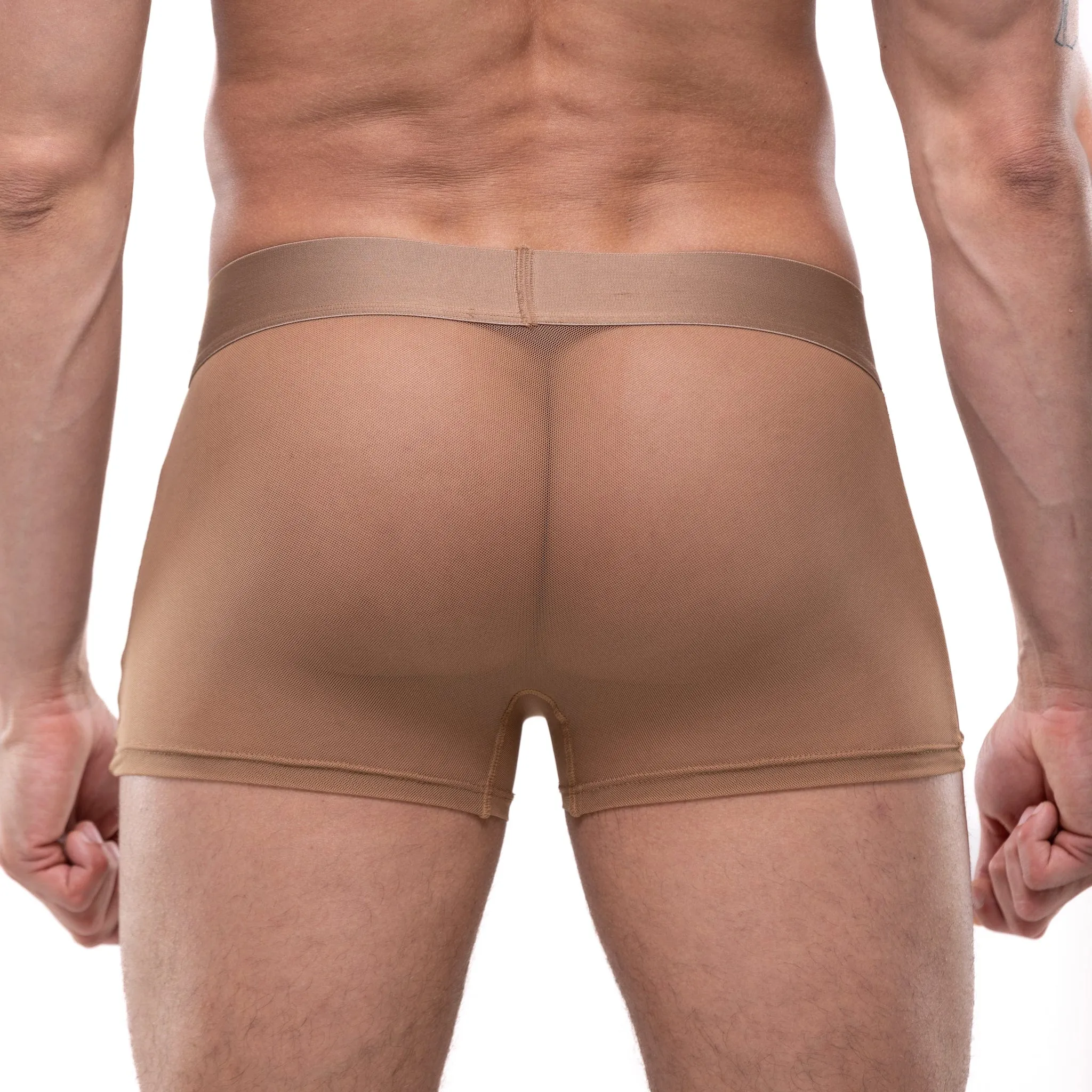 Just The Bones Sheer Trunk Tan